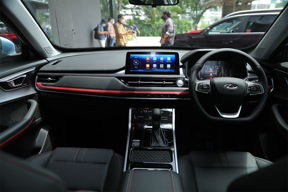 Dashboard View of TIGGO 4 PRO