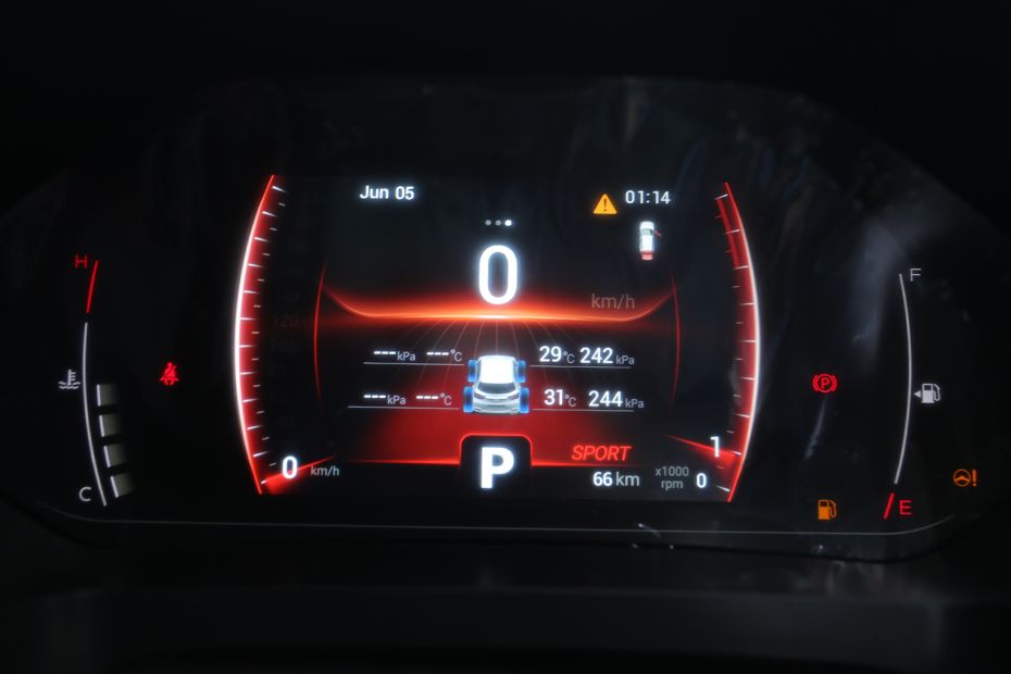 TIGGO 4 PRO TachoMeter