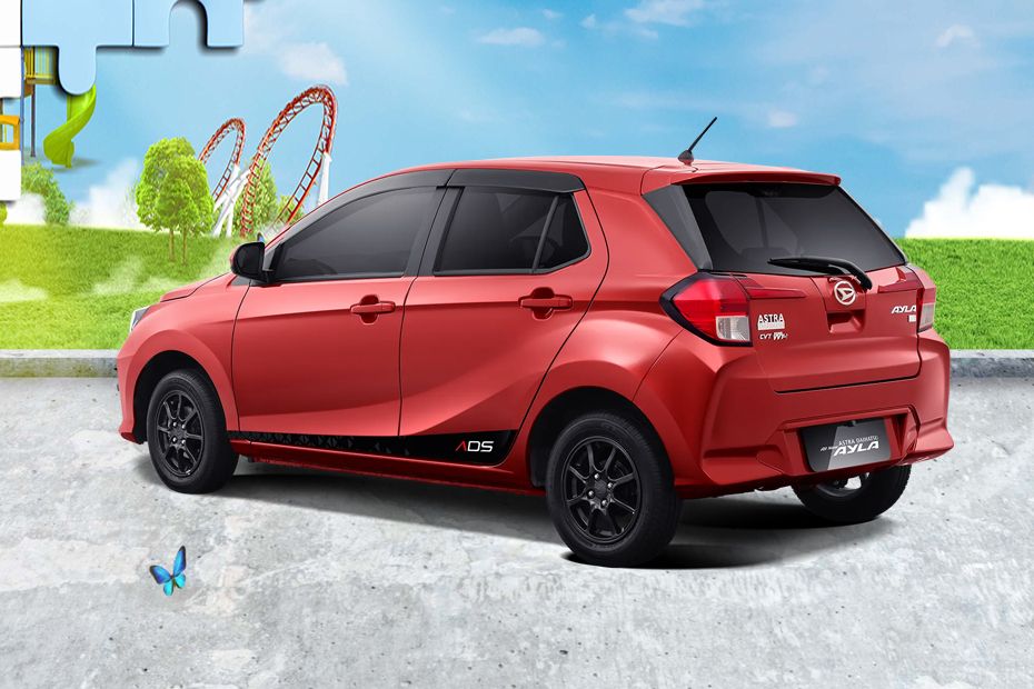 Rear Medium View of Daihatsu Ayla