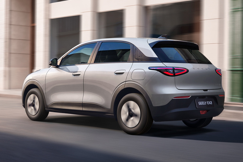 Rear Cross Side View of Geely EX2